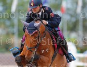 CHIMIRRI V GINGER CampITA2013- S5 1432 : CHIMIRRI VINCENZO, Campionati Italiani 2013, Cattolica, GINGER, Horse Riviera Resort, foto di Stefano Secchi ©